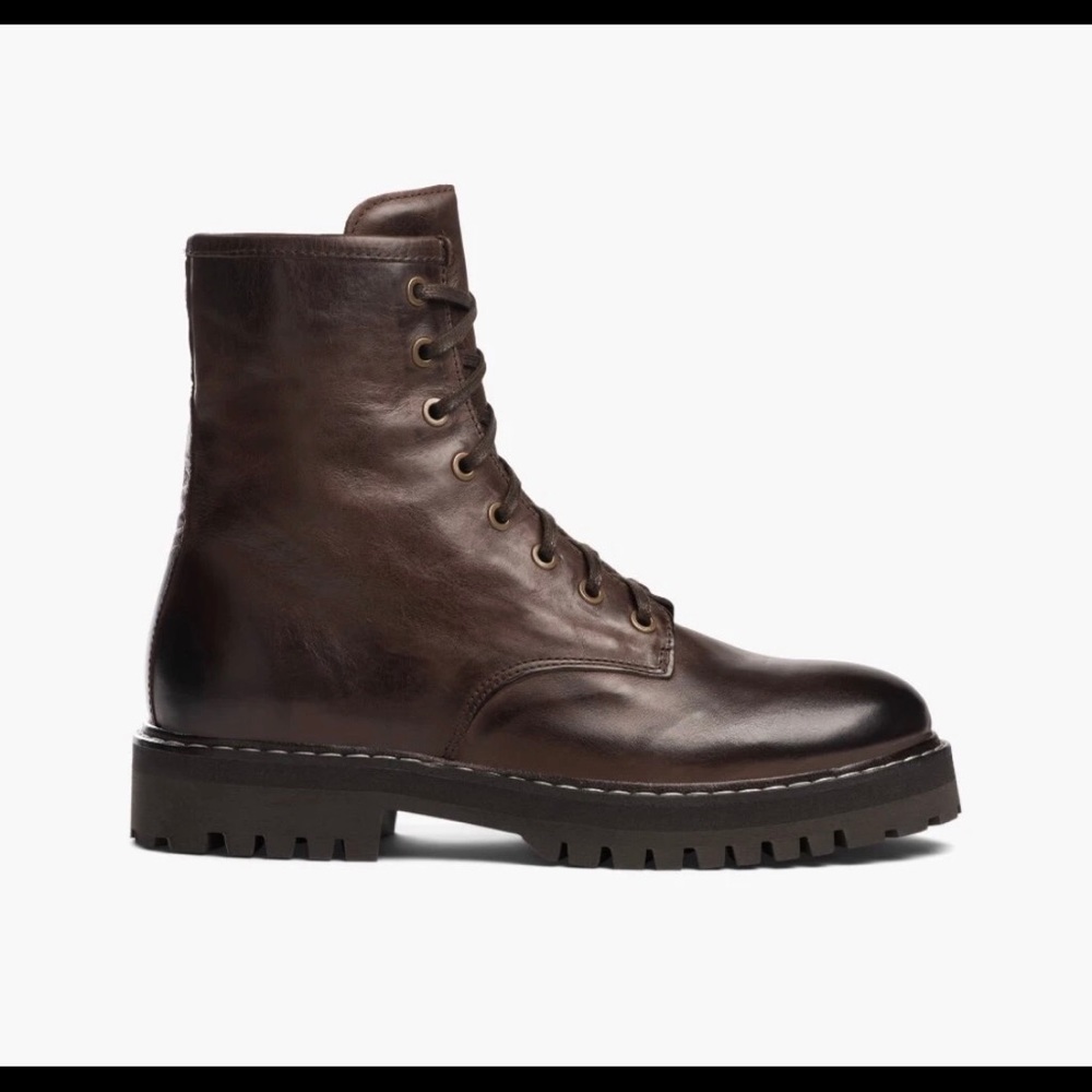 Thursday Combat Boots- JAVA Color - Picture 4 of 12